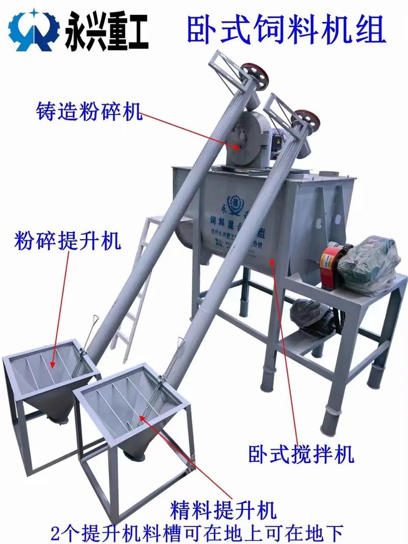 养殖场饲料搅拌机 混料机与拌料机器的选型与应用指南